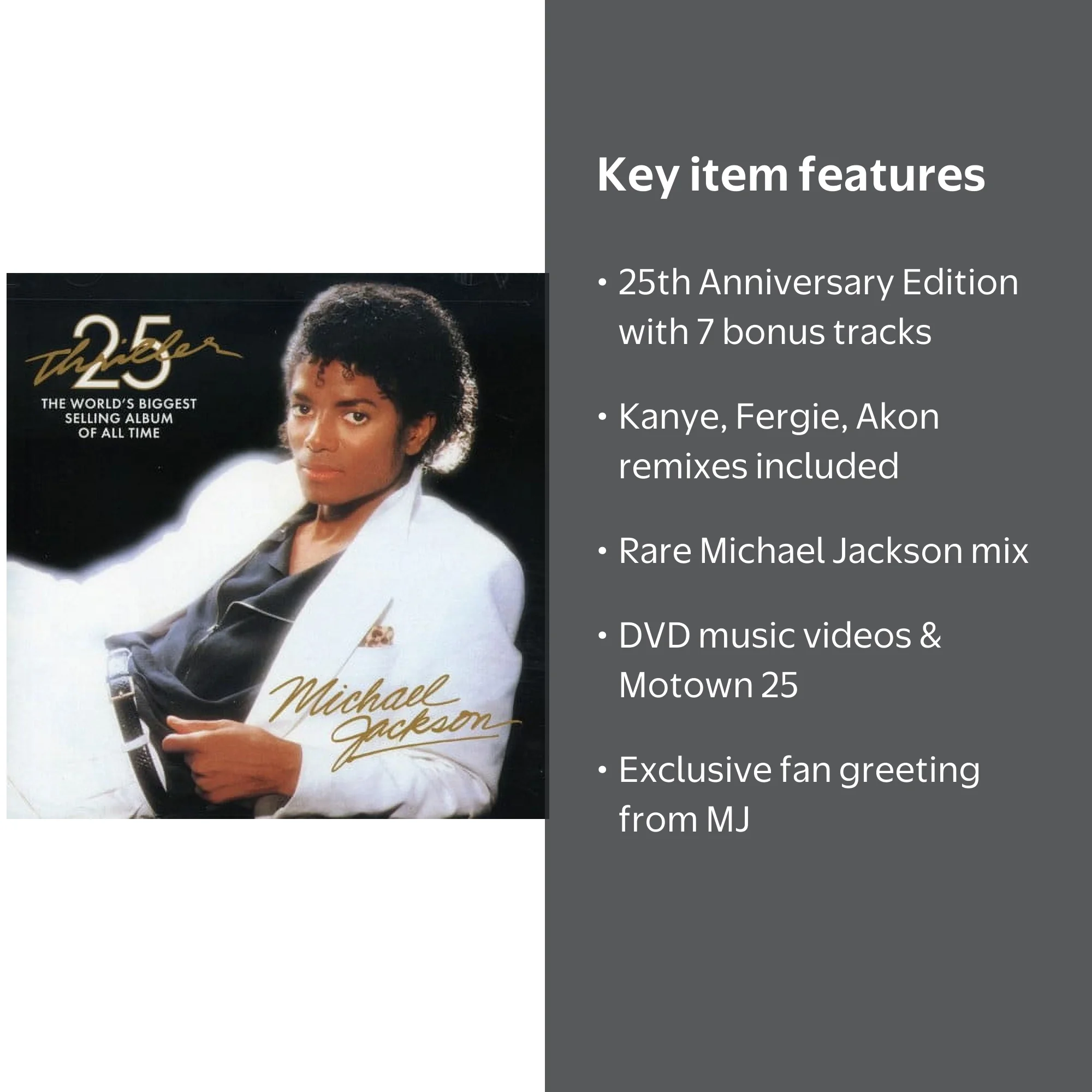 Michael Jackson - Thriller: 25th Anniversary Edition - Music