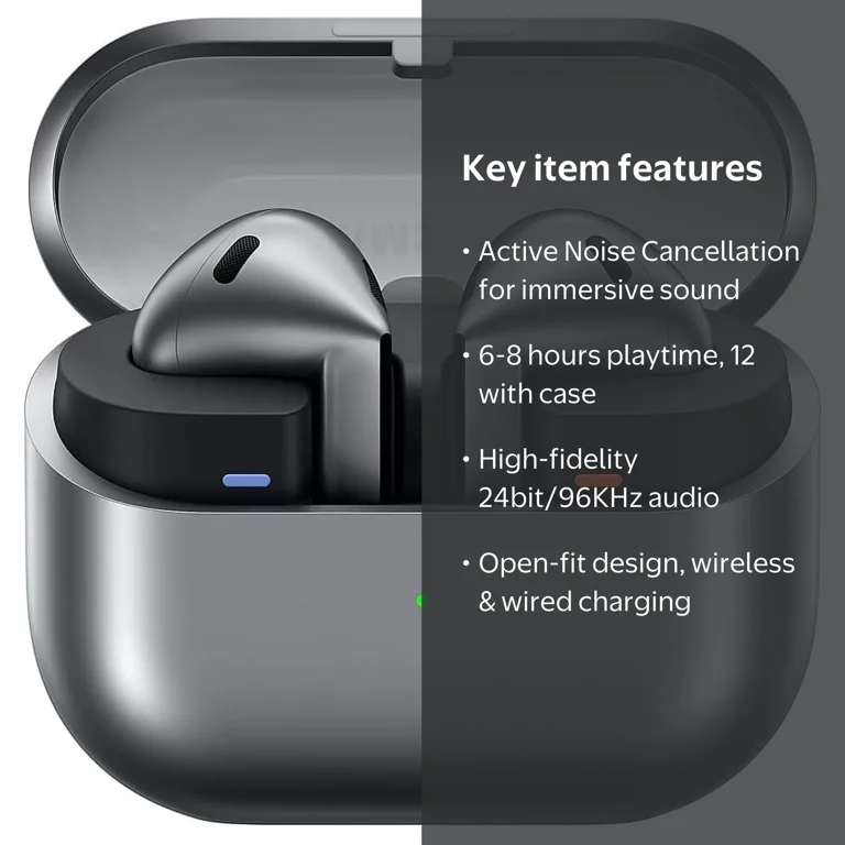 Samsung Galaxy Buds 3, AI True Wireless Bluetooth Earbuds, Noise