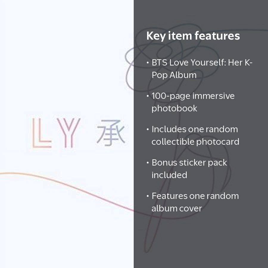 BTS - Love Yourself: Her (Random cover, incl. 100-page photobook