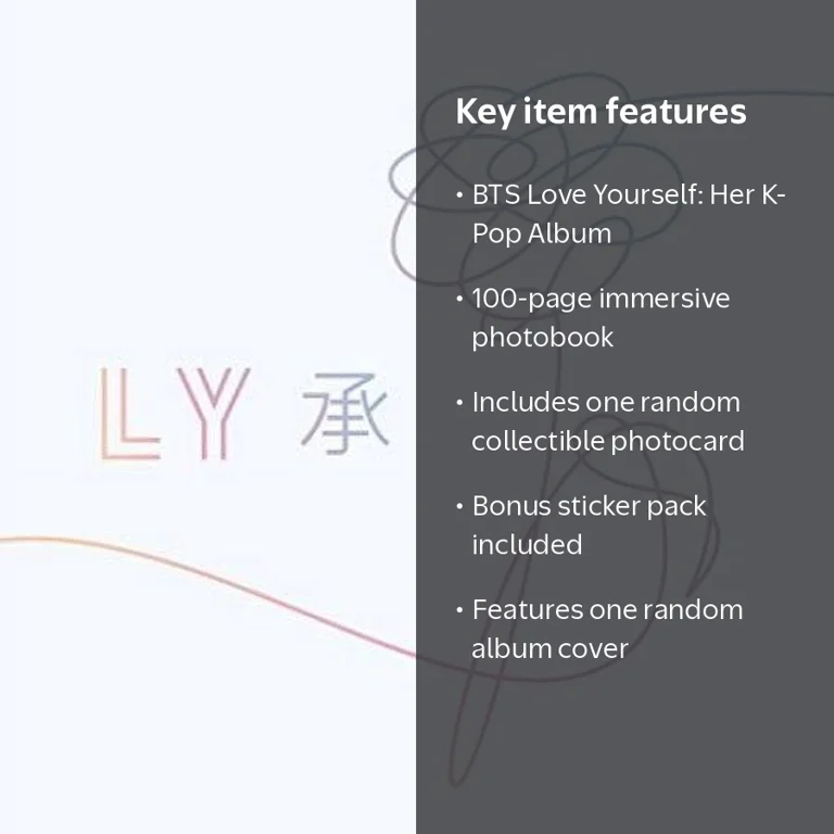 BTS - Love Yourself: Her (Random cover, incl. 100-page photobook