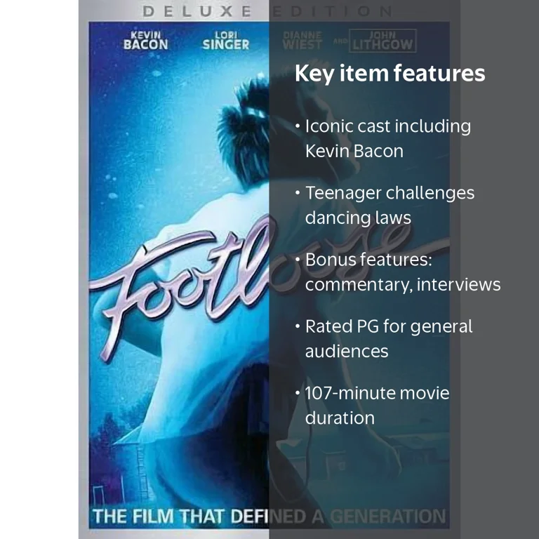 Paramount, Footloose DVD, PG, 1984 color widescreen - Walmart.com