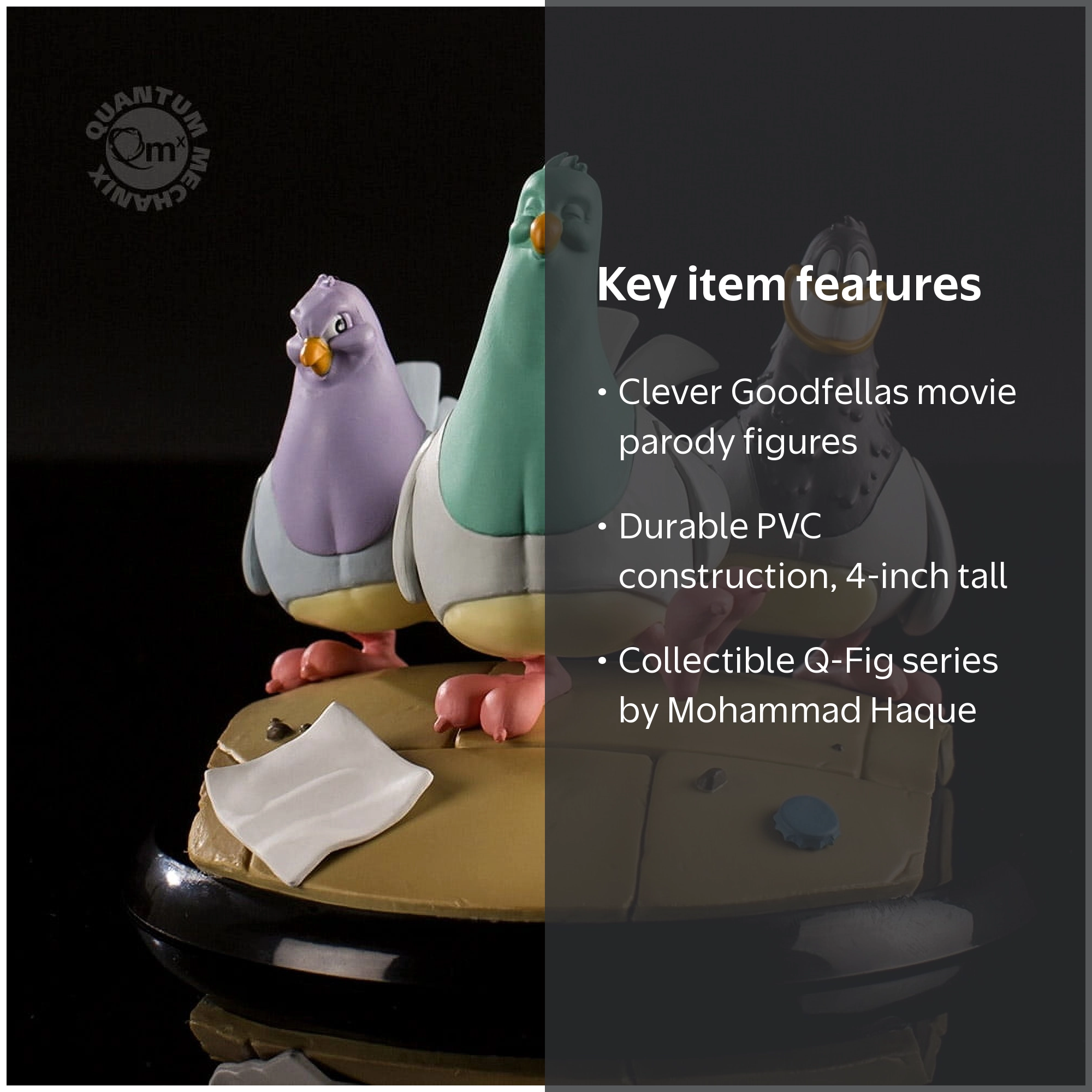 Quantum Mechanix Animaniacs Goodfeathers Q-Fig MAX Figure