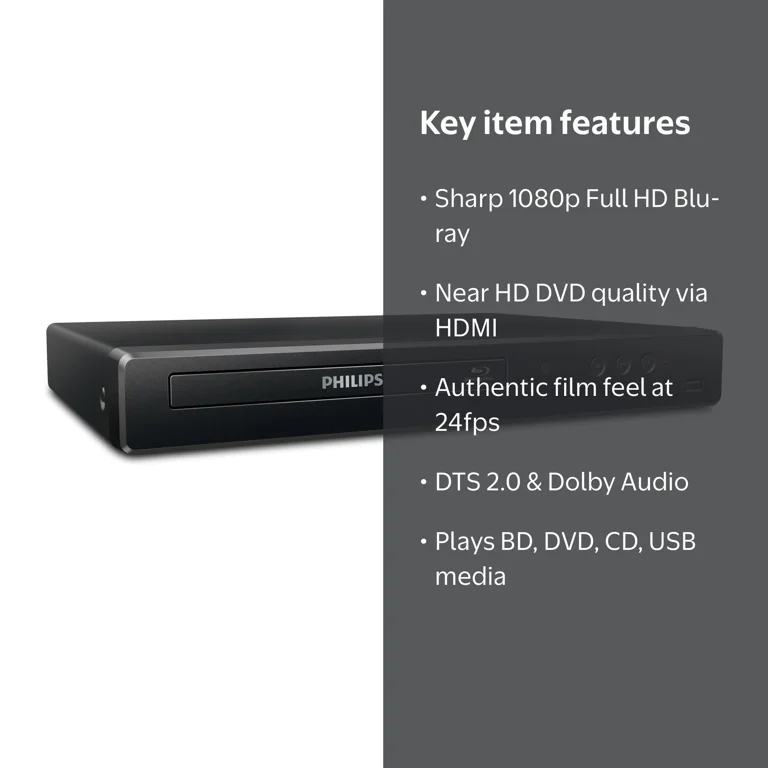 Philips Blu-Ray and DVD Player - BDP1502/F7 - Walmart.com