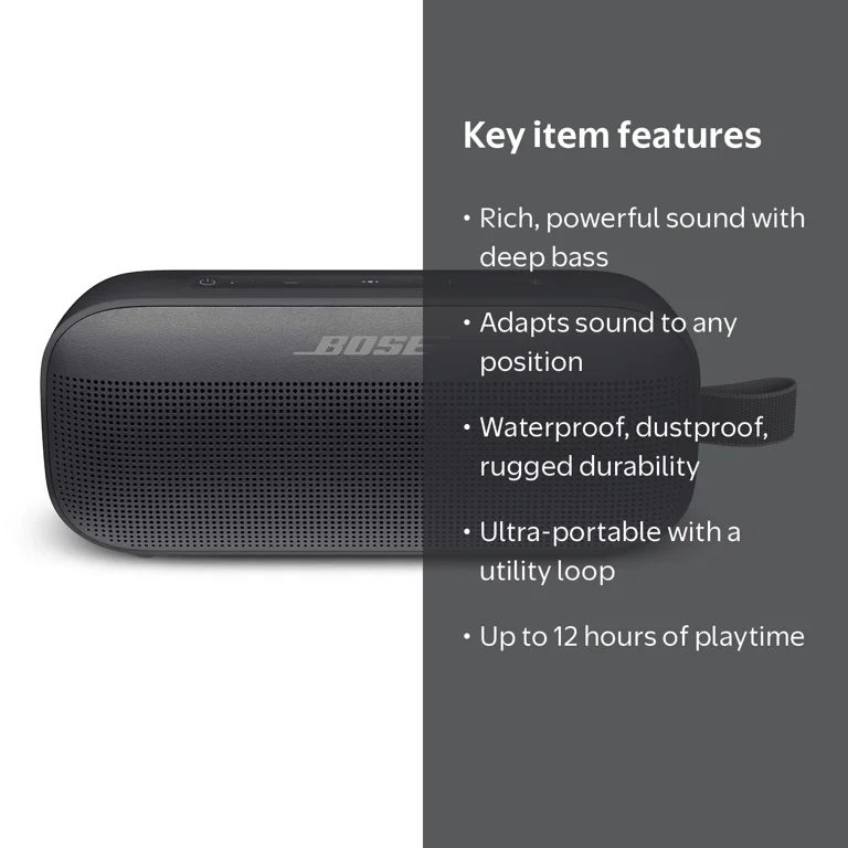 Free Shipping! Bose Wireless Waterproof Portable Bluetooth Speaker