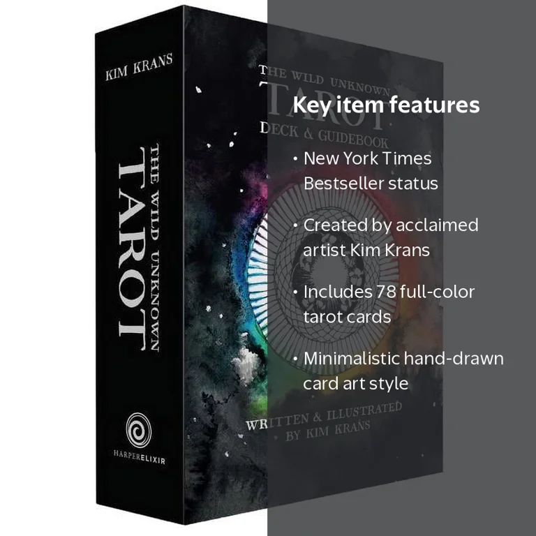 Kim Krans, Tarot Deck and Guidebook, 78 Card Set with Keepsake Box