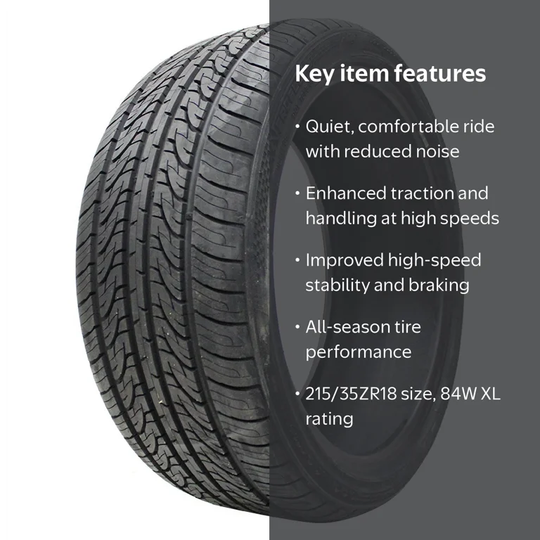 Vercelli Strada II 215/35ZR18 84W XL All-Season Performance Tire