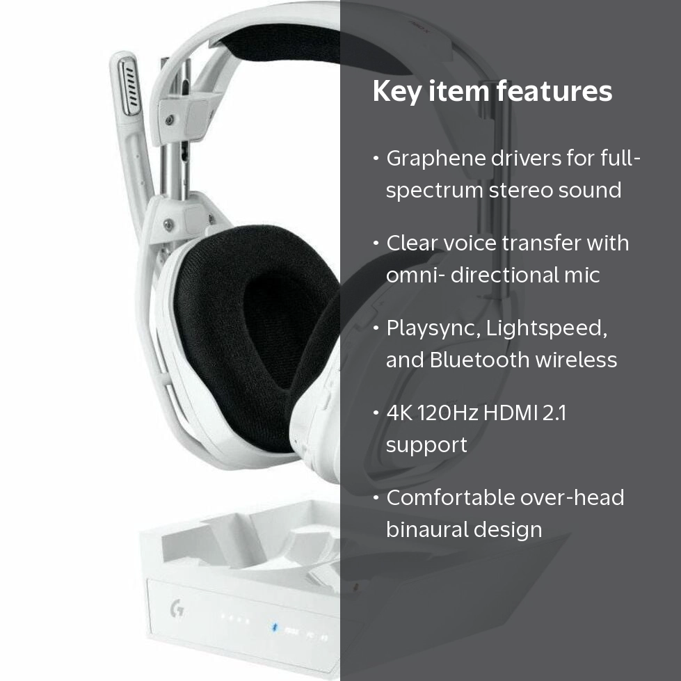 Logitech, Headset, Wireless, Bluetooth, 39.4 ft Range - Walmart.com