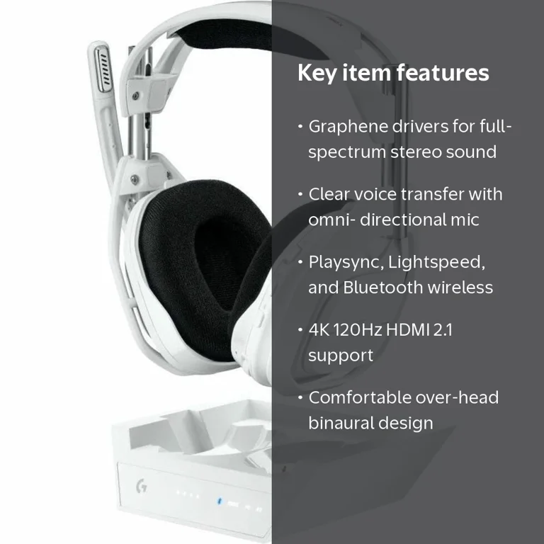 Logitech, Headset, Wireless, Bluetooth, 39.4 ft Range - Walmart.com