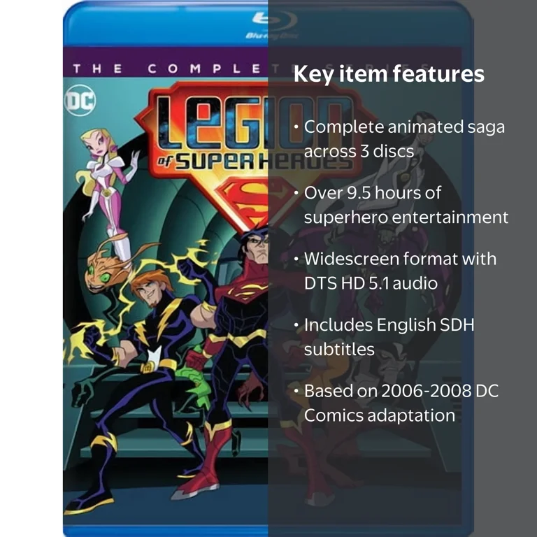 Legion of Super Heroes: The Complete Series (DC) - Walmart.com