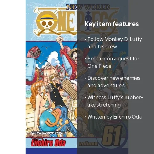 One Piece One Piece, Vol. 61, Book 61, (Paperback) - Walmart.com