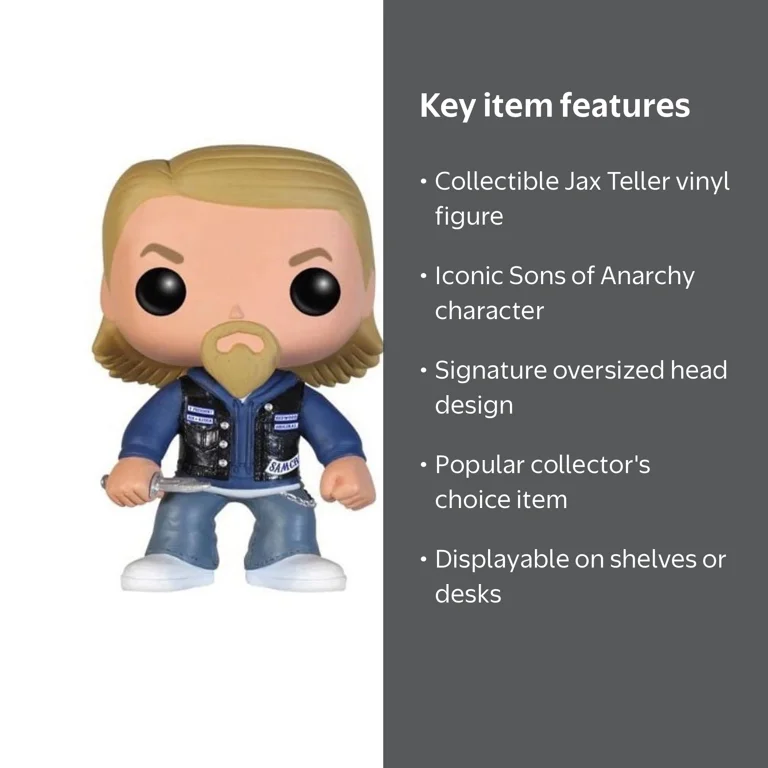 Funko POP! Television: Sons of Anarchy Jax Teller Action Figure