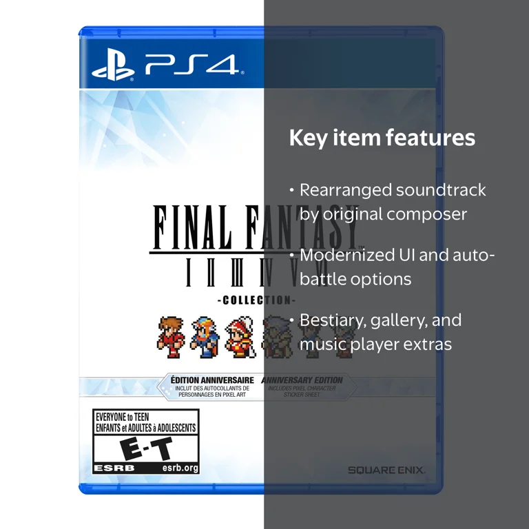 Square Enix Final Fantasy I-Vi Collection Anniversary Edition for