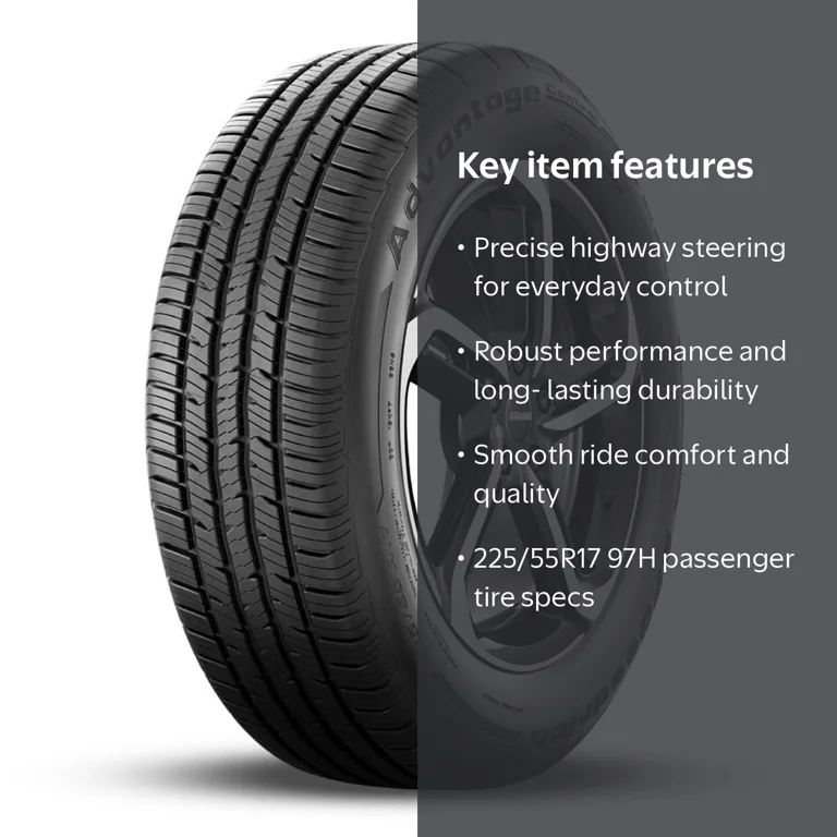 BFGoodrich Advantage Control 225/55R17 97H All-Season Passenger