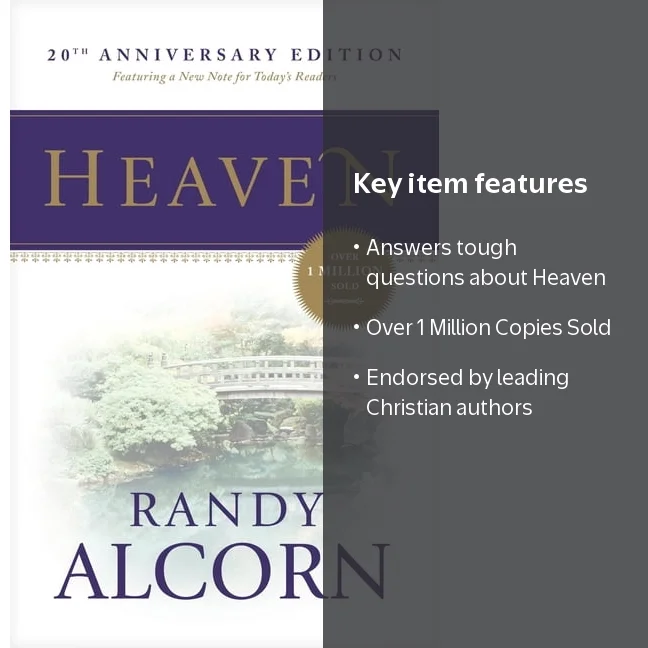 Safely  造魔公義　　Randy Alcorn Randy Alcorn, Book, Heaven Hardcover, Comprehensive Guide