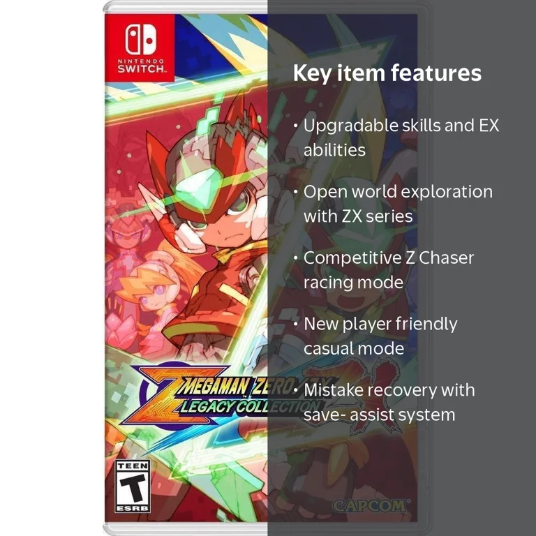 Capcom, Mega Man Zero/ZX Legacy Collection, Nintendo Switch