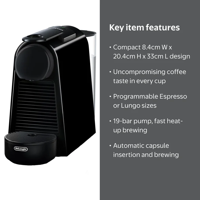 De'Longhi Nespresso Essenza Mini Espresso Coffee Maker Machine