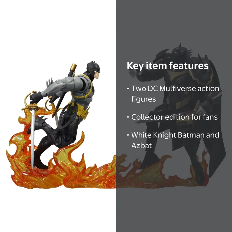 McFarlane Toys, Collector Multipack, White Knight Batman vs Azbat