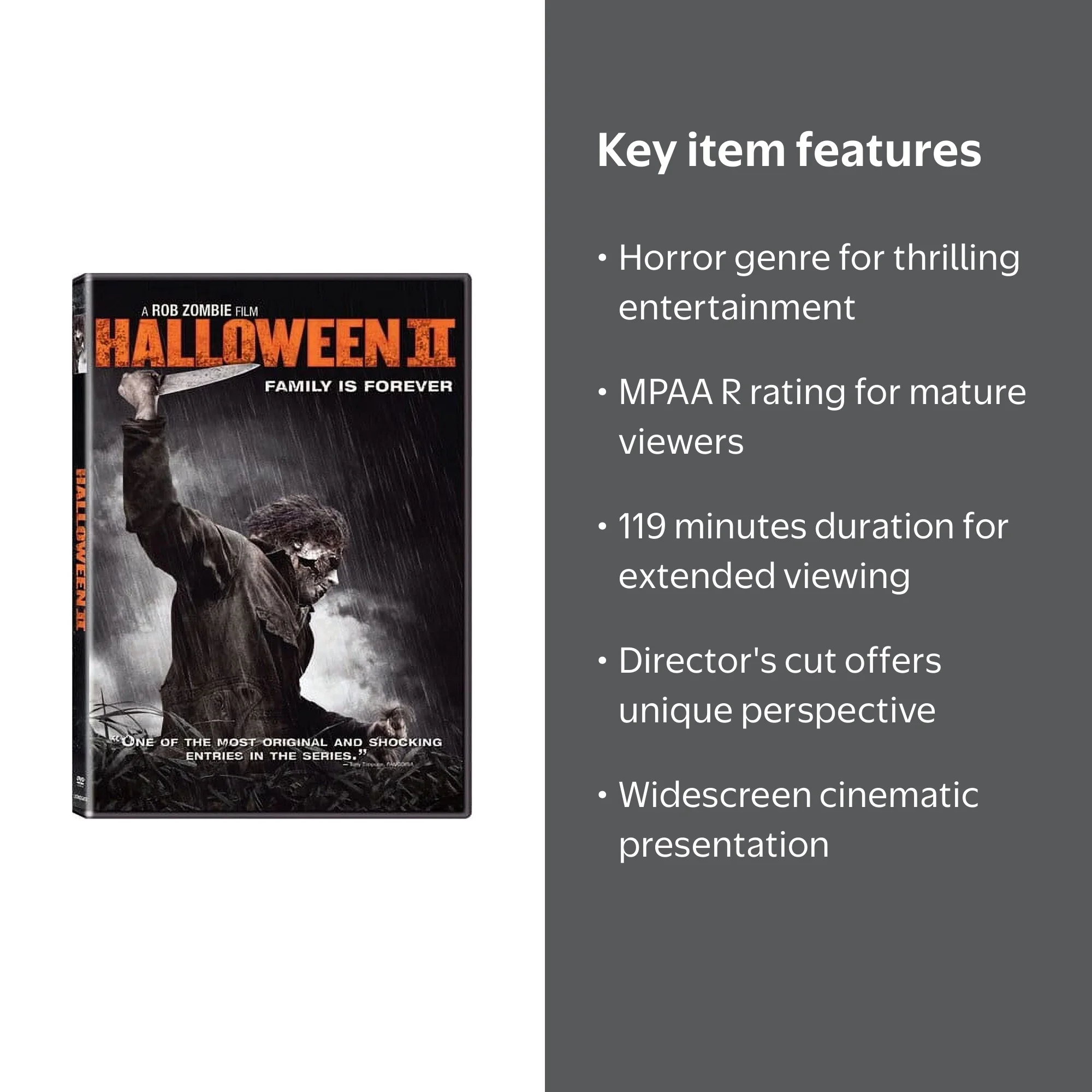 Lions Gate, DVD, Halloween II, Director's Cut, Horror - Walmart.com