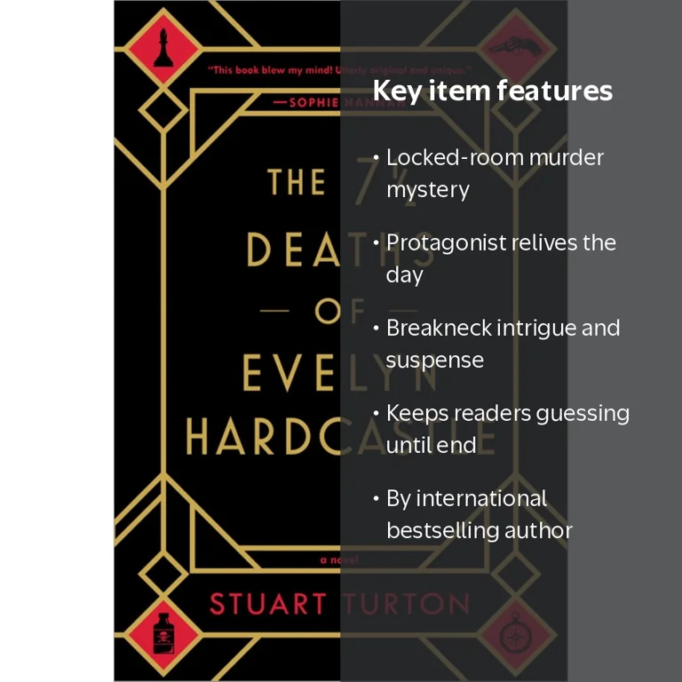 Stuart Turton, The 7 1/2 Deaths of Evelyn Hardcastle, Paperback
