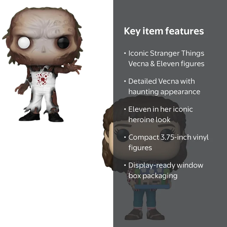 Funko Pop! 2 Pack Stranger Things - Vecna #1540 & Eleven #1297
