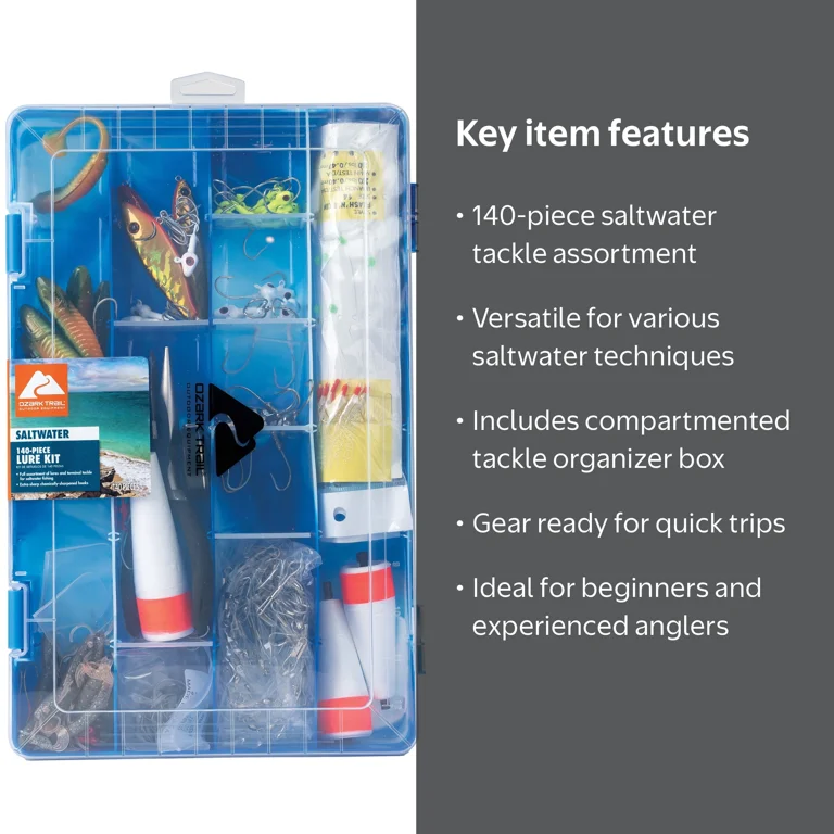 106 piece multi specification fishing tackle lure set kit Lures Pieces Fishing Kits Accessories Artificial Baits Fishing Items inch measuring tape helps measure your catch on the water TRUSCEND Complete Fishing Lures -