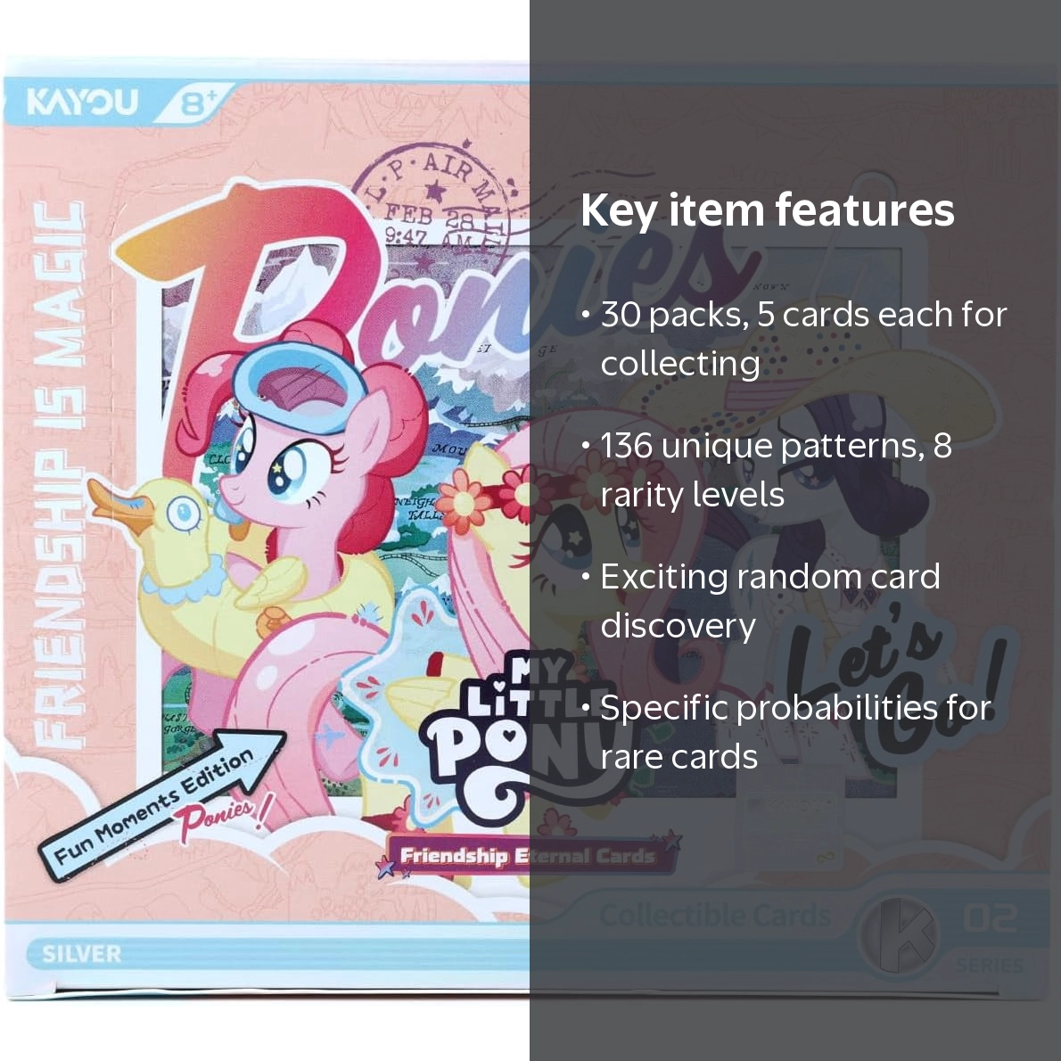 KAYOU My Little Pony Friendship Eternal Cards Booster SEA Wave 2