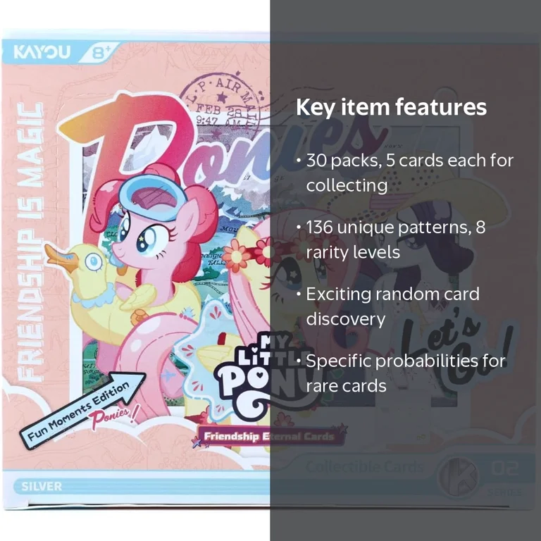 KAYOU My Little Pony Friendship Eternal Cards Booster SEA Wave 2