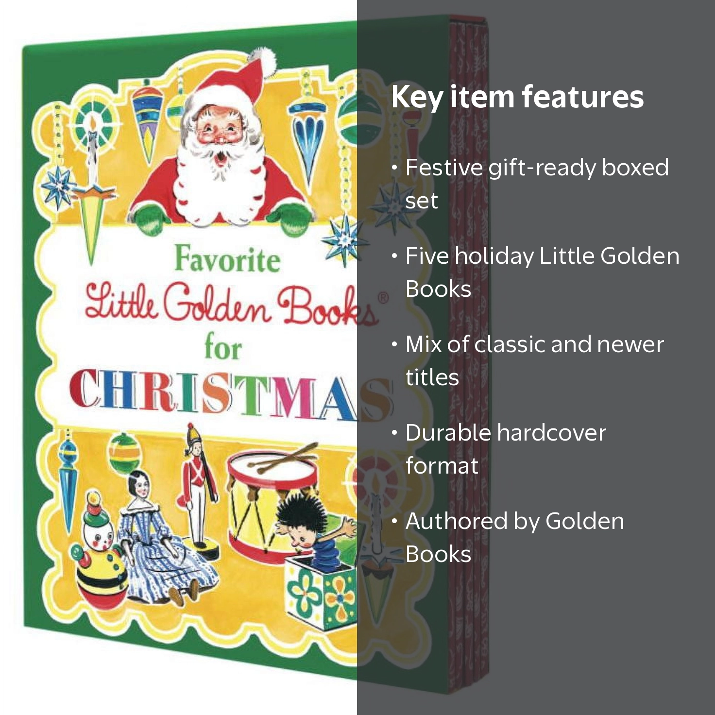 Golden Books: Favorite Little Golden Books for Christmas 5-Book