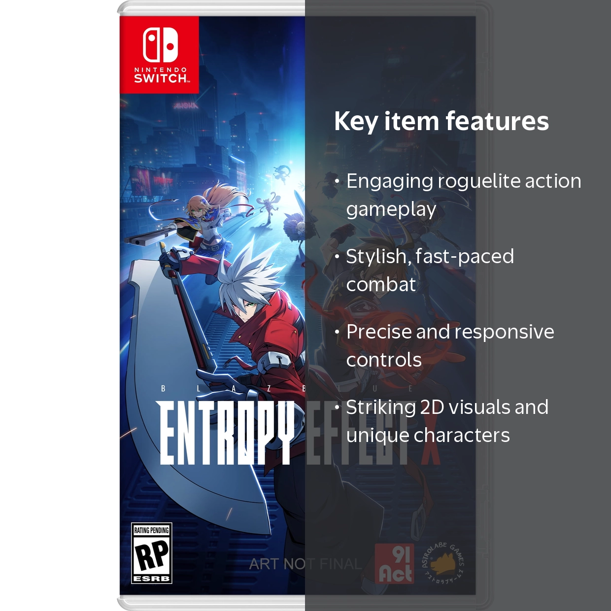 BlazBlue Entropy Effect X Deluxe Edition for Nintendo Switch