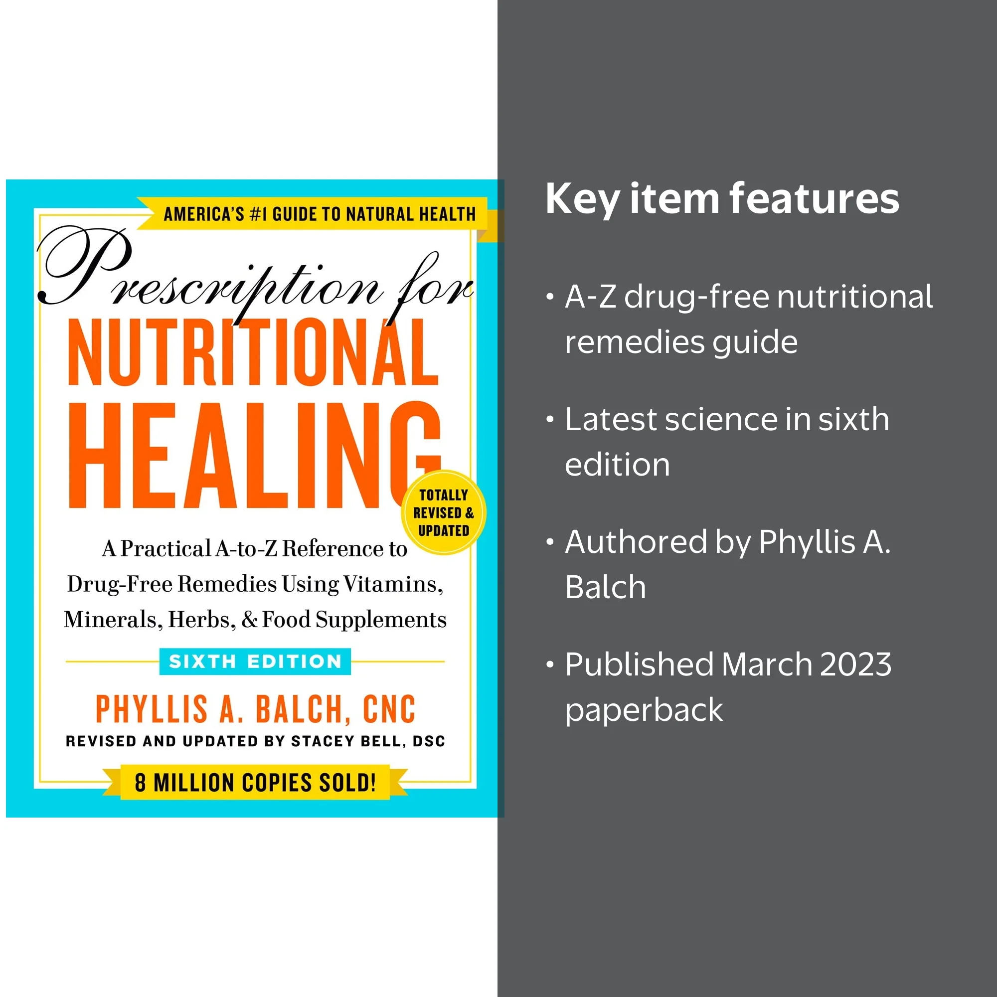 Phyllis A. Balch, Prescription for Nutritional Healing, Sixth