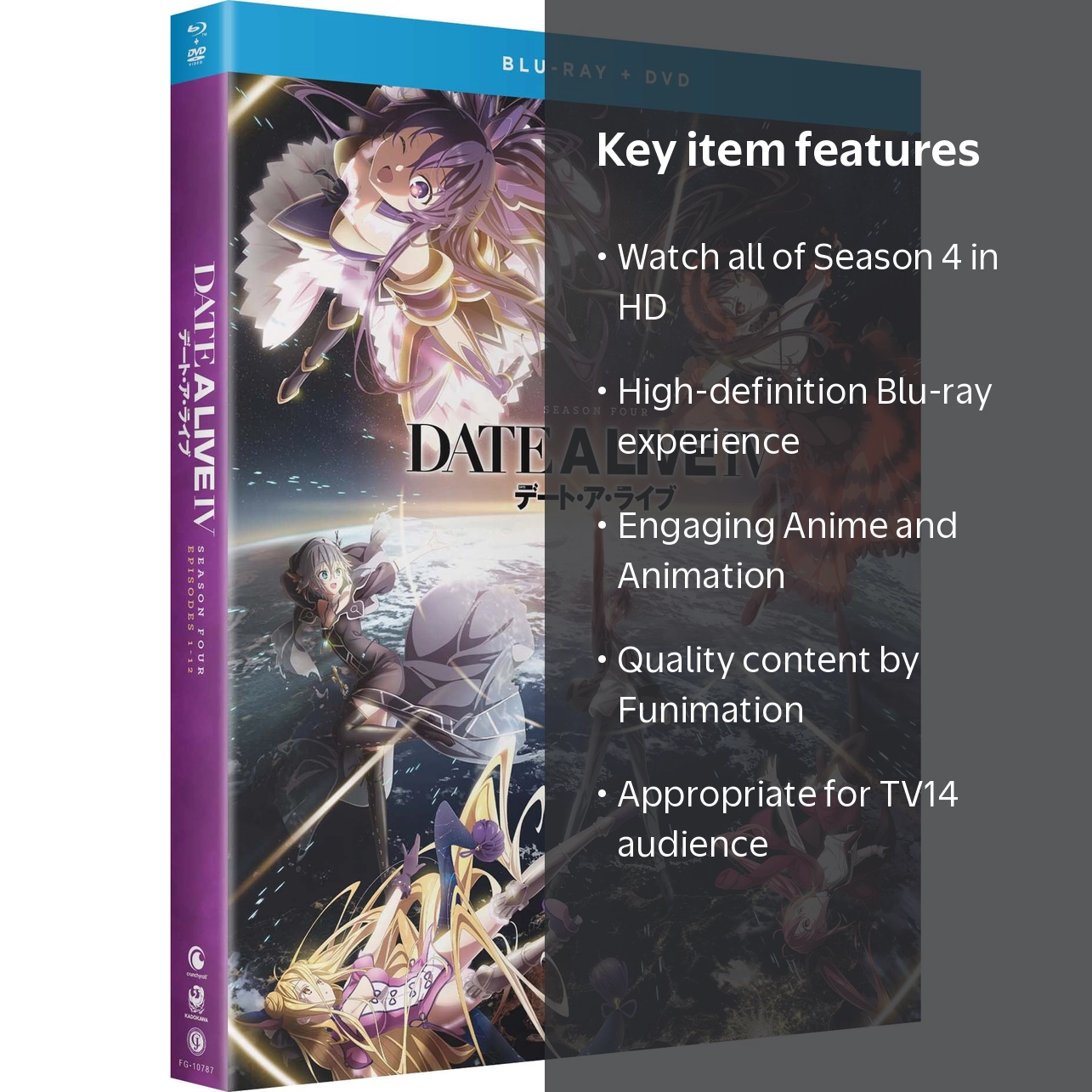 DATE A LIVE IV: The Complete Season (Blu-ray) - Walmart.com