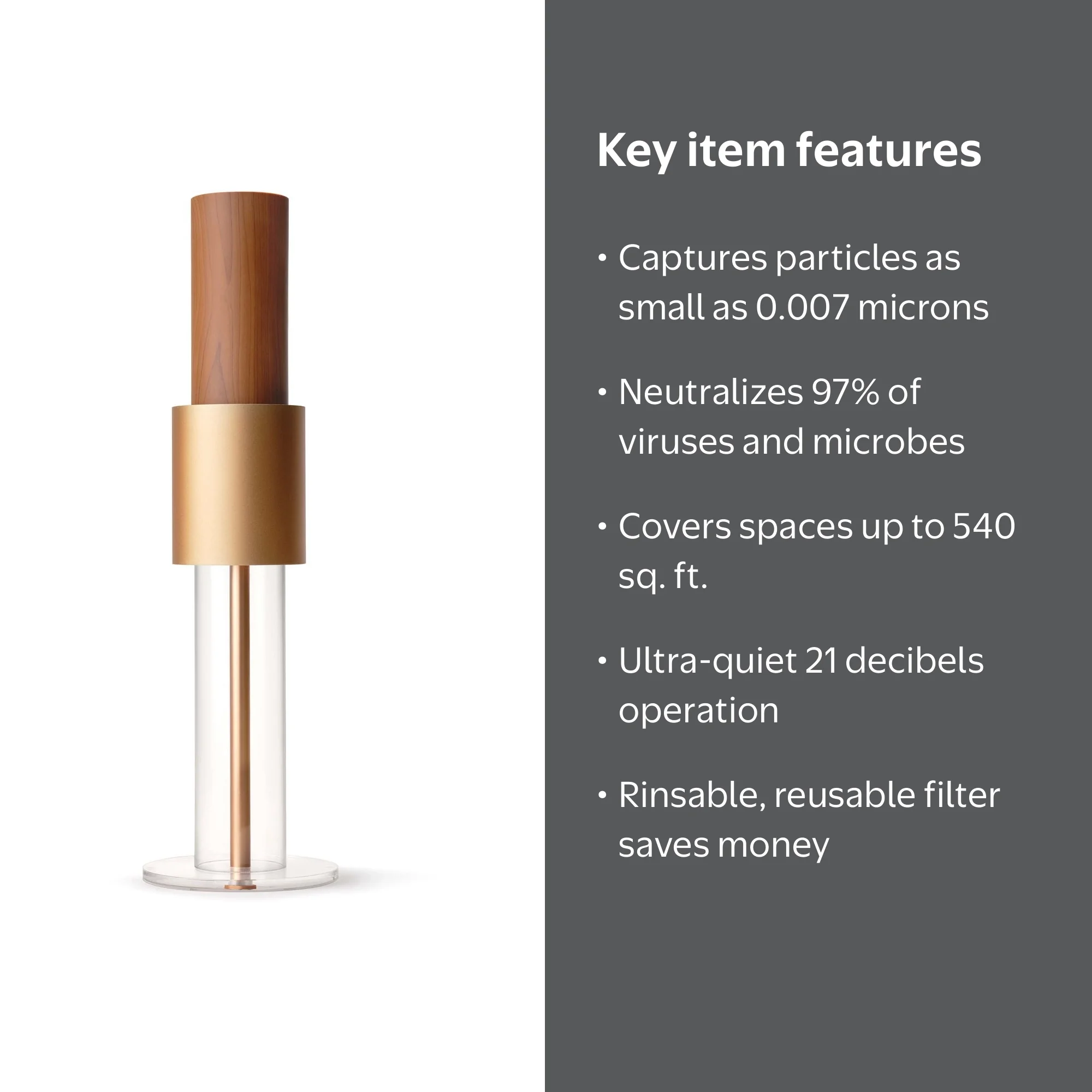 LightAir IonFlow Signature Air Purifier, LASBRZ1 - Walmart.com