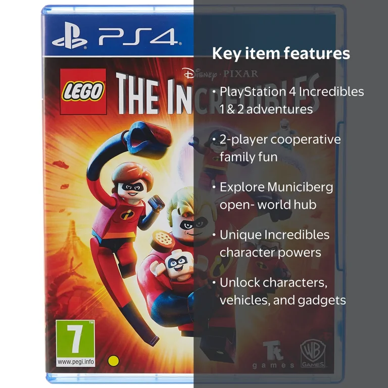 Lego The Incredibles (Ps4): Experience the Incredible Adventures