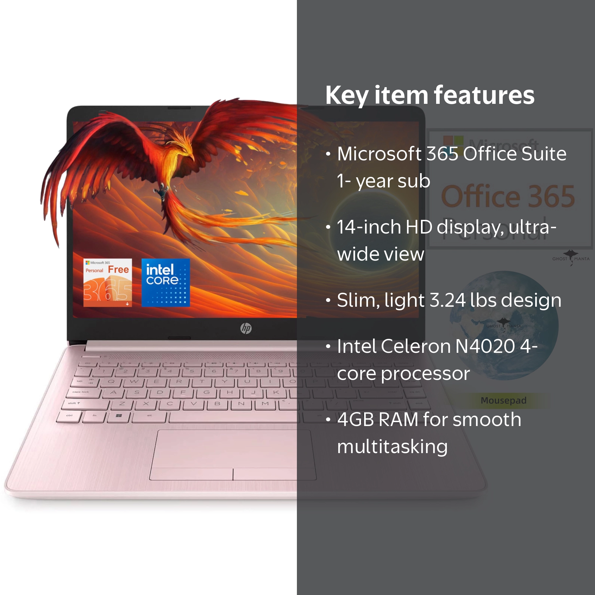 HP 14型ノートPC i5-1340P 16GB/1TB バッテリー18回 HP 14型ノートPC