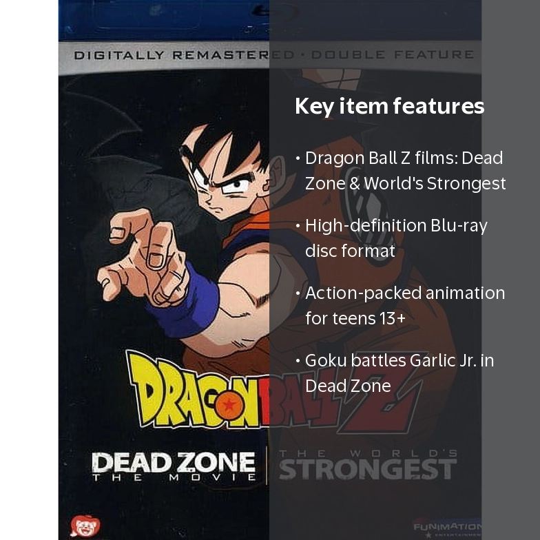 Sony, Blu-ray Movies, Dragon Ball Z: Dead Zone & World's Strongest