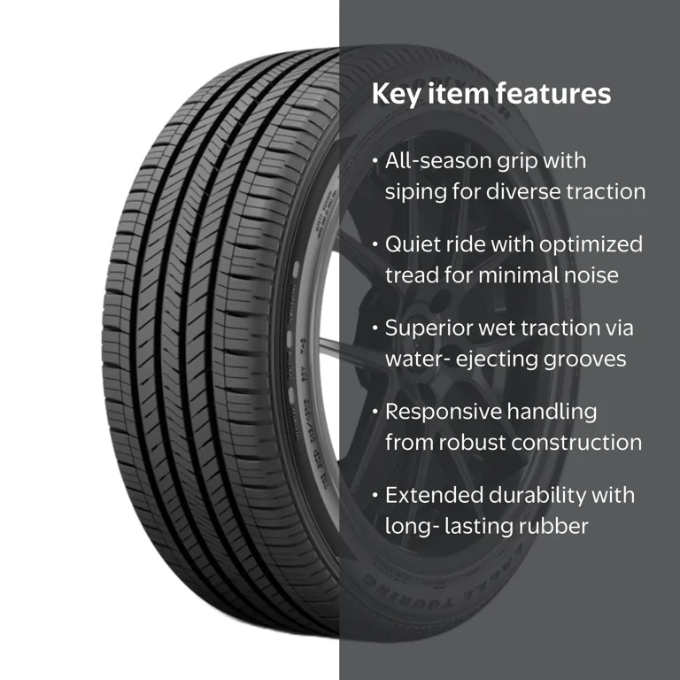 Goodyear Eagle Touring 235/55R20 102V All-Season Tire, Sporty