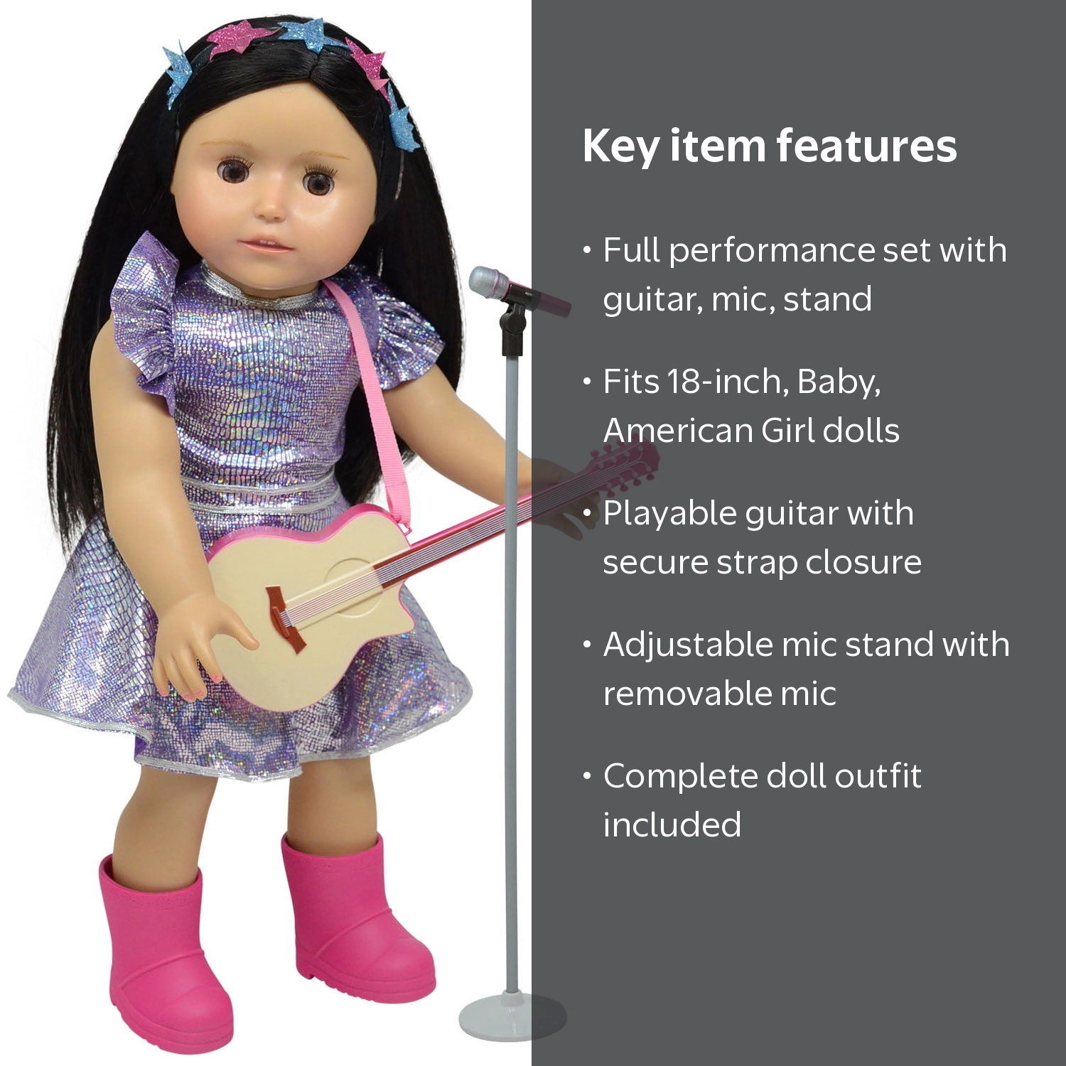 The New York Doll Collection - American Girl 18 inch Doll Guitar