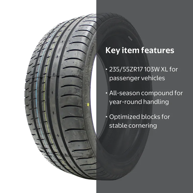 Accelera Phi All Season 235/55ZR17 103W XL Passenger Tire for