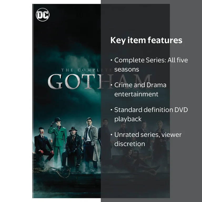 ゴッサム　DVD Gotham: The Complete TV Series Box Set (DVD), Warner Bros., Action