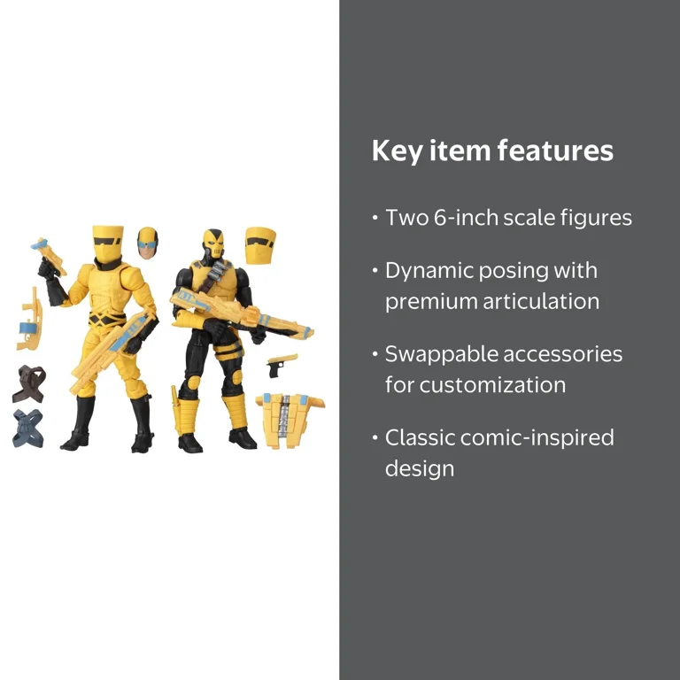Marvel Legends Series A.I.M. Scientist & Shock Trooper Action Toys