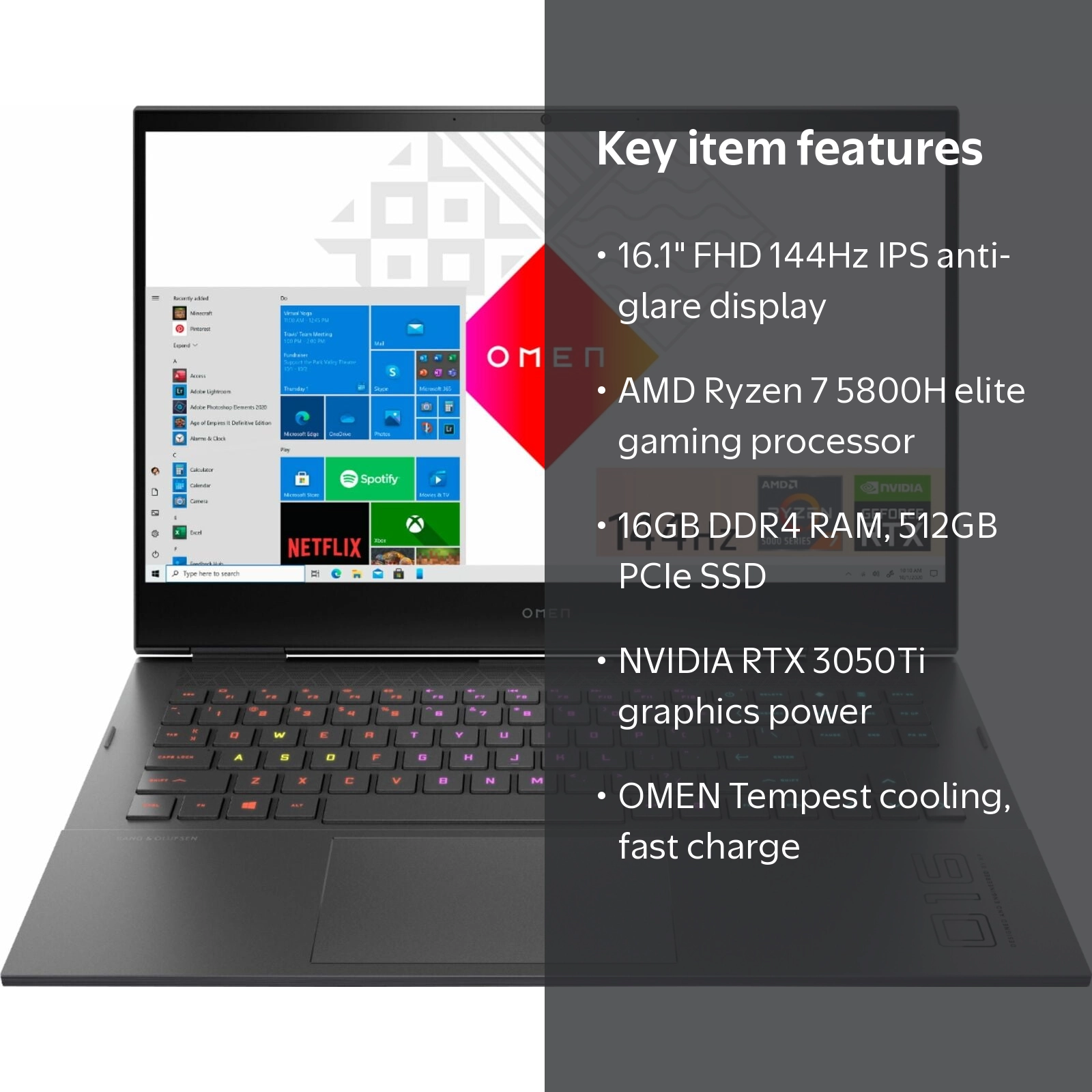 HP OMEN - 16.1