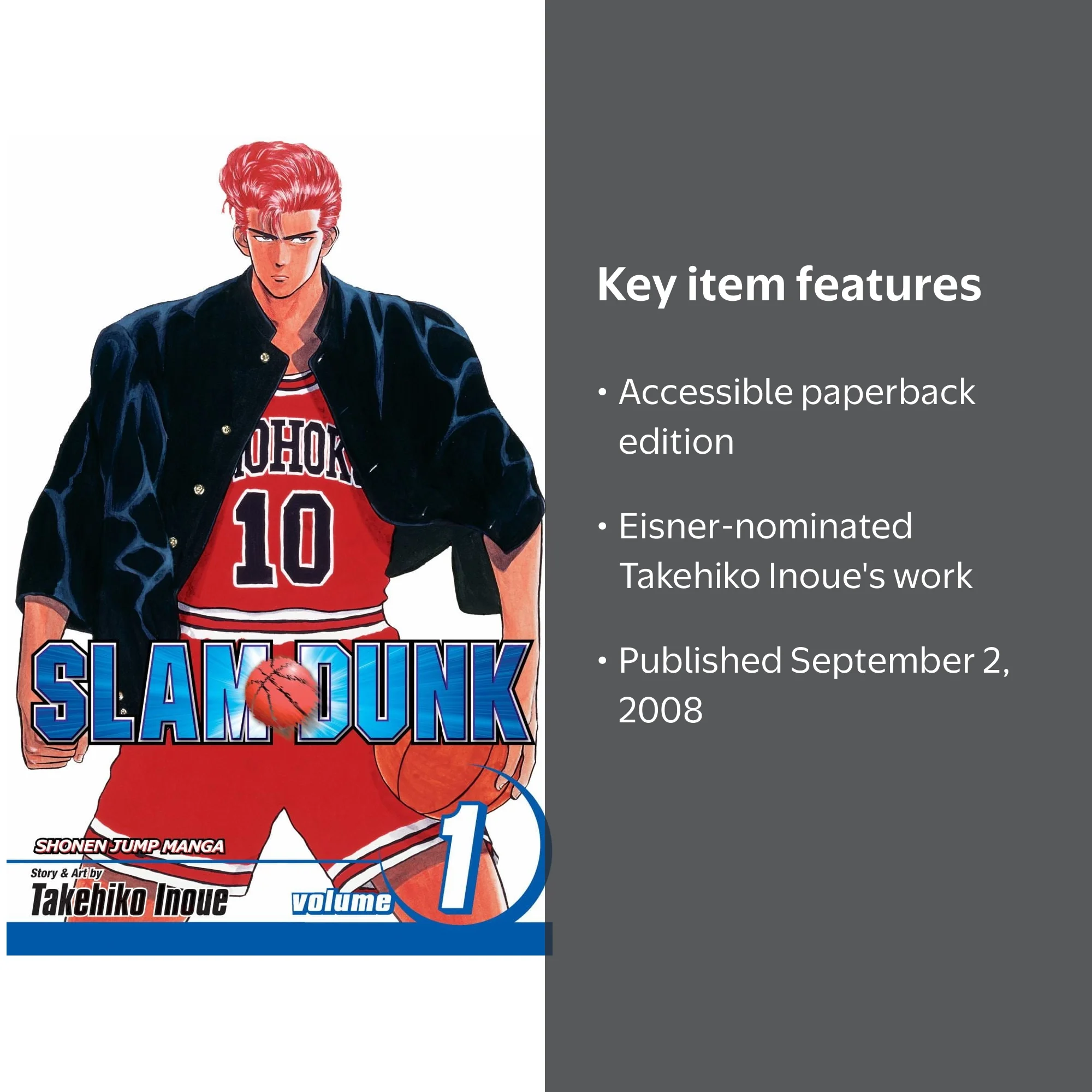 Slam Dunk, Vol. 1 (Paperback) - Walmart.com