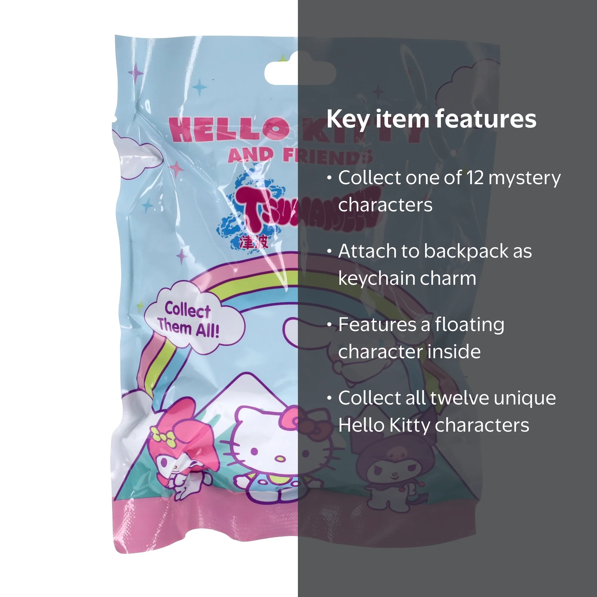 Tsunameez Hello Kitty and Friends Surprise Bag, 1 Random Figure