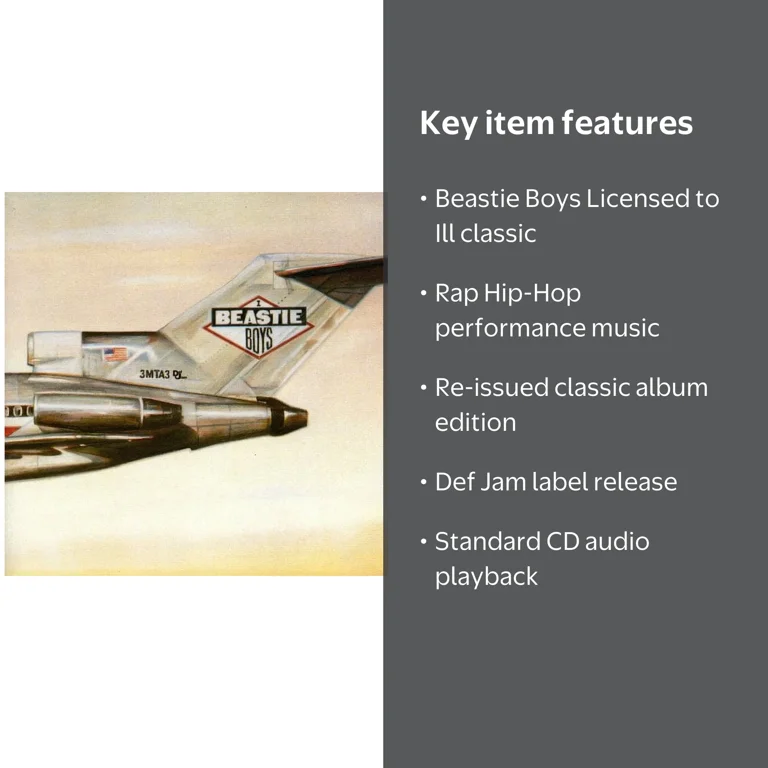 Beastie Boys - Licensed to Ill - Universal Music Album - Def Jam
