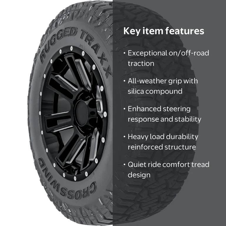 Crosswind Rugged Traxx 265/75R16 123/120Q E 10 Ply Rugged Terrain