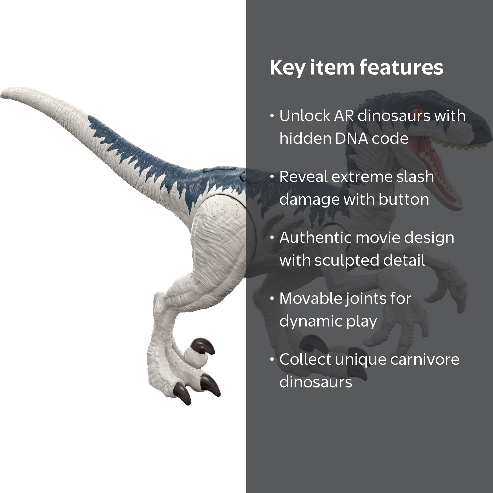 Jurassic World: Dominion Extreme Damage Dinosaurs for Kids Ages 3