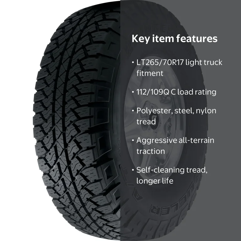 Bridgestone Dueler A/T RH-S All Terrain SUV Light Truck Tire