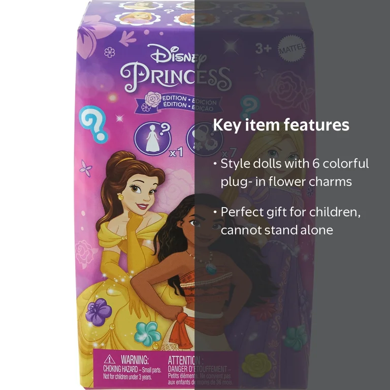 Disney Princess Mini Fashion Toys: Pop & Play Surprise Dolls with