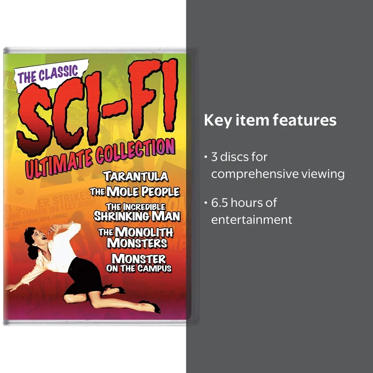 The Classic Sci-Fi Ultimate Collection (Box Set) [DVD] - Walmart.com