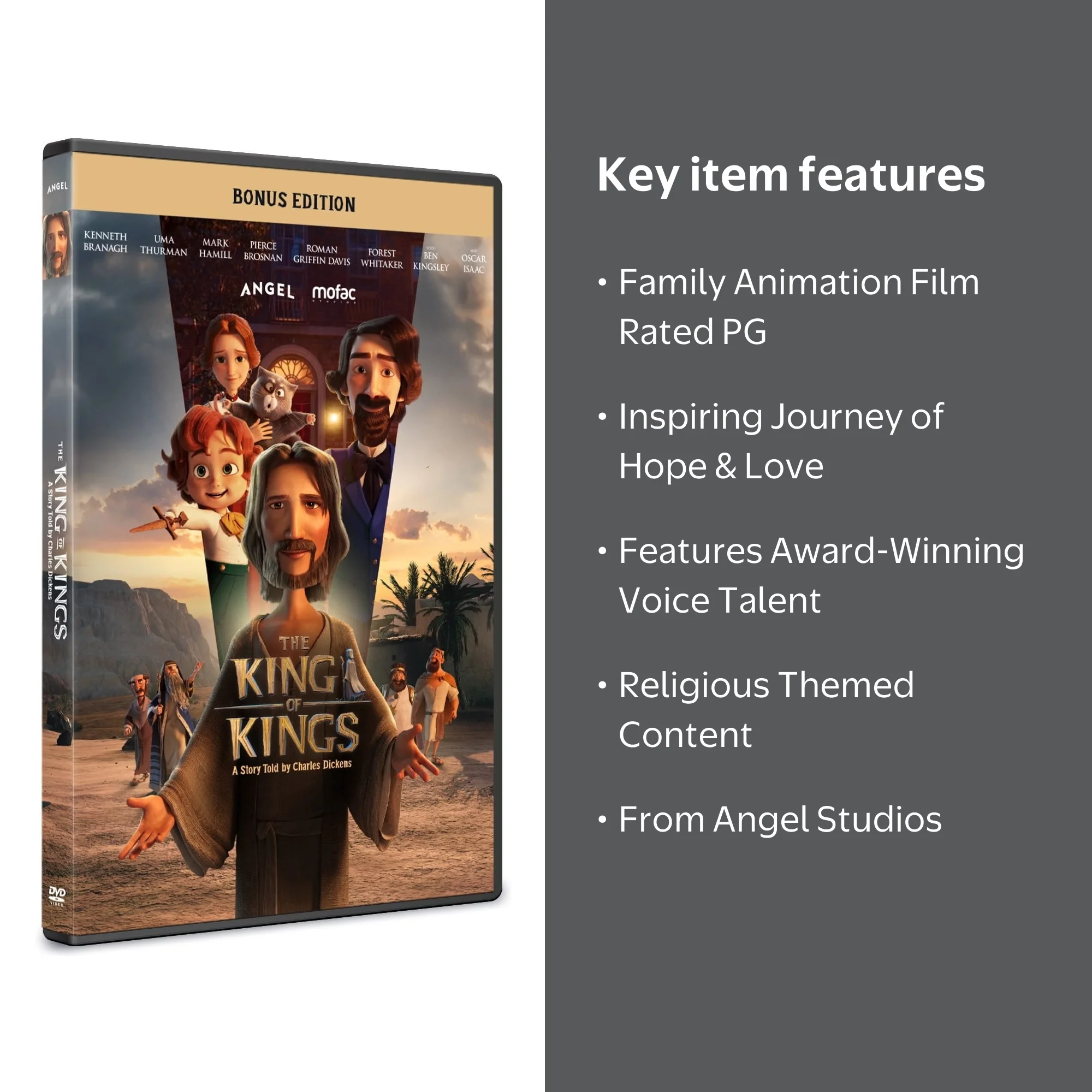 The King of Kings (DVD), Family, Angel Studios - Walmart.com